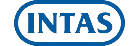 INTAS logo blue oval